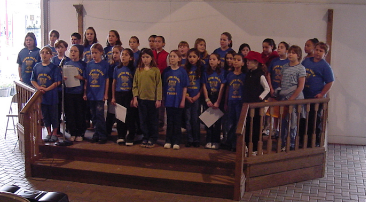 The South Olive Elementary School Tiger Chorus Performing at the South Florida Fair in 2002, InTuneWithYou.com