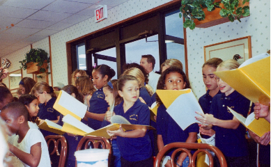 The South Olive Elementary School Tiger Chorus Performing at a Nursing Home, InTuneWithYou.com