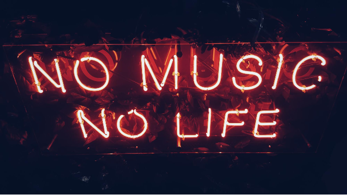 "NO MUSIC NO LIFE"  by Simon Noh on Unsplash